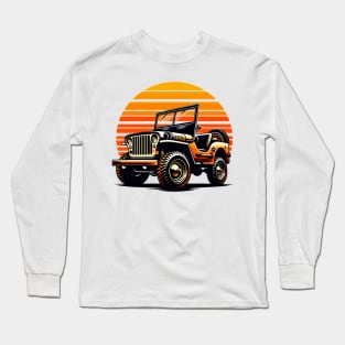 Willys Jeep Long Sleeve T-Shirt